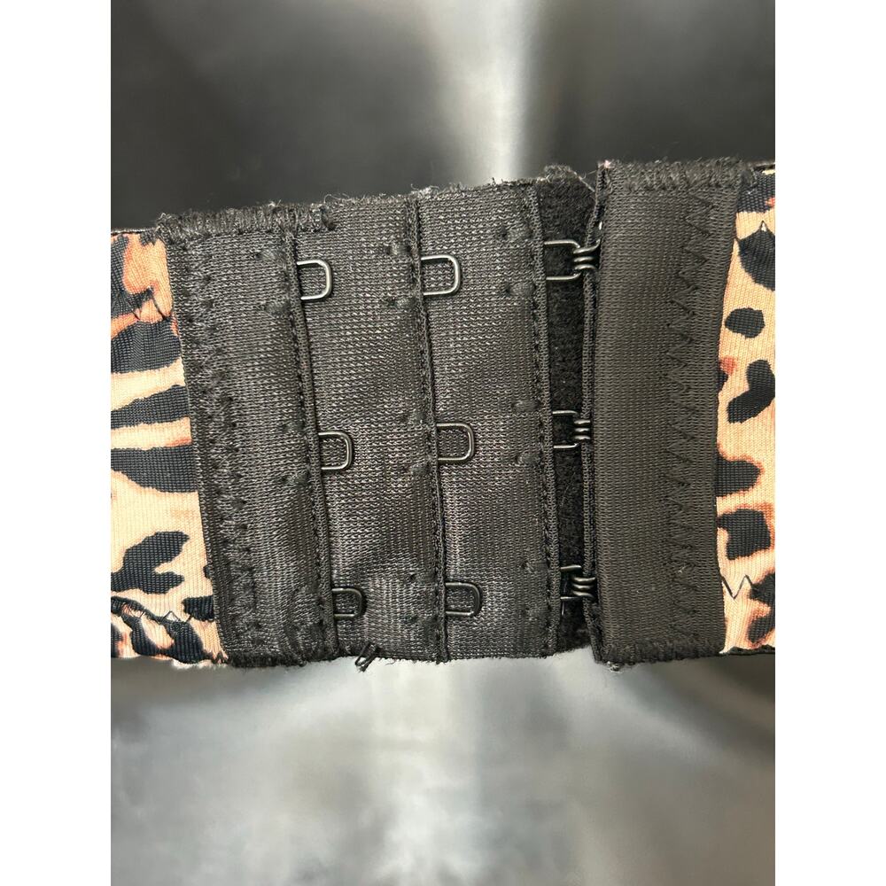 Juicy Couture Women's Bra 42 D Leopard Print Underwire Adjustable Straps - Picture 9 of 10